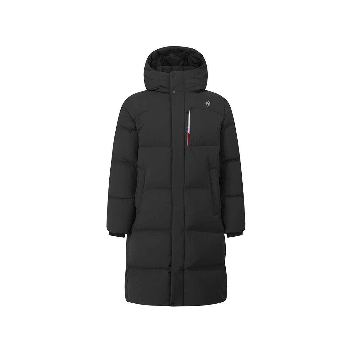 르꼬끄 스포르티브 유니 레귤러핏 벤쳐 구스 롱다운자켓 - 블랙 QQ423EDJN2