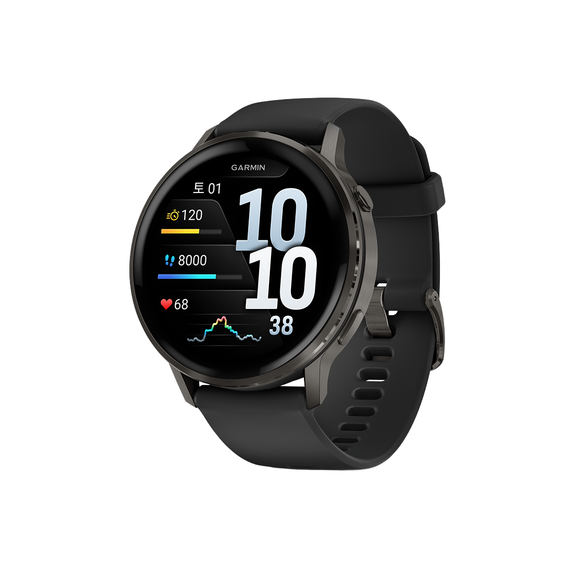 [10% 적립] 가민 베뉴 4 45mm 프리미엄 GPS 스마트워치 블랙([10% 적립] Garmin Venu 4 (45mm) GPS Black w/ Slate+Black)