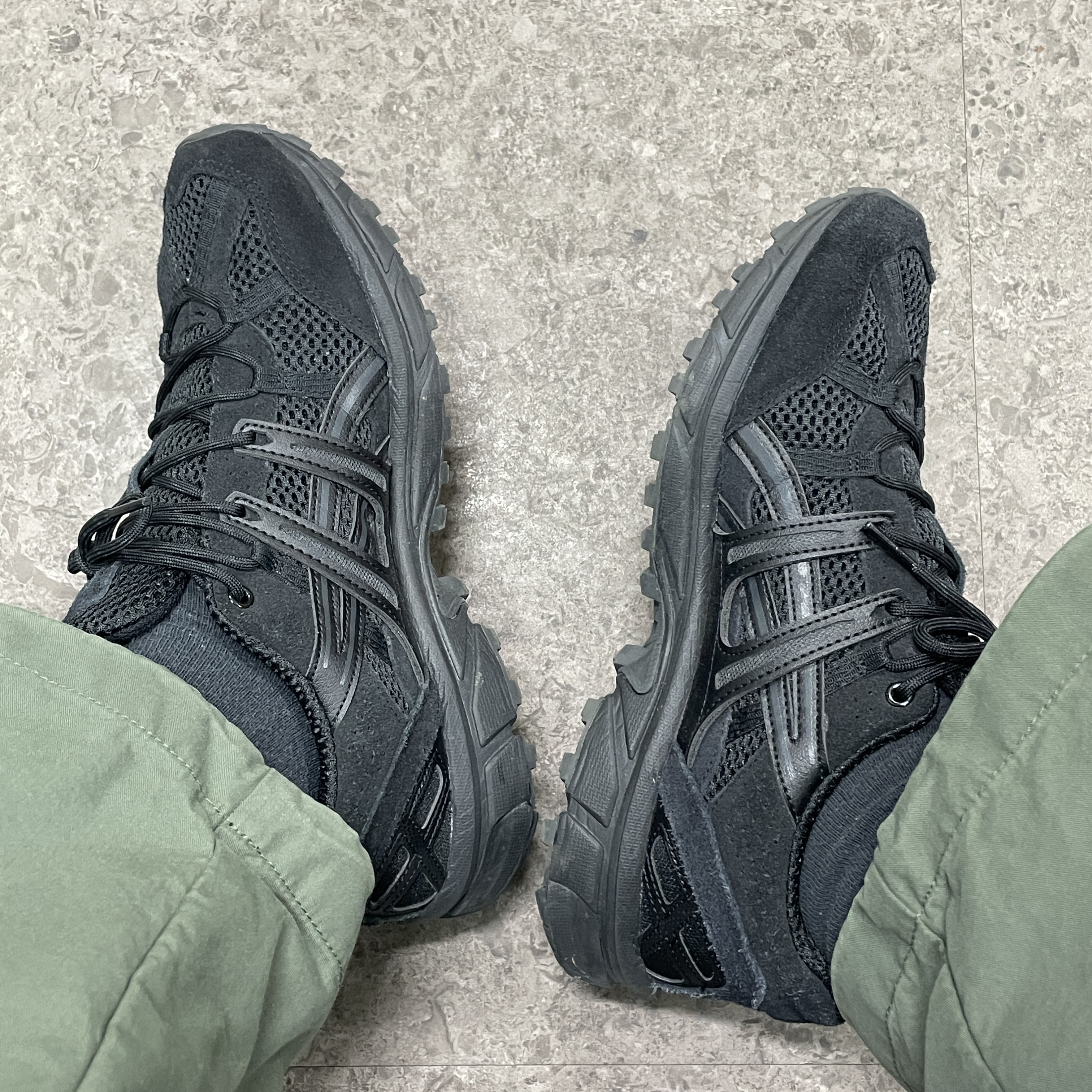 Asics Gel-Sonoma 15-50 Black 착용 스타일