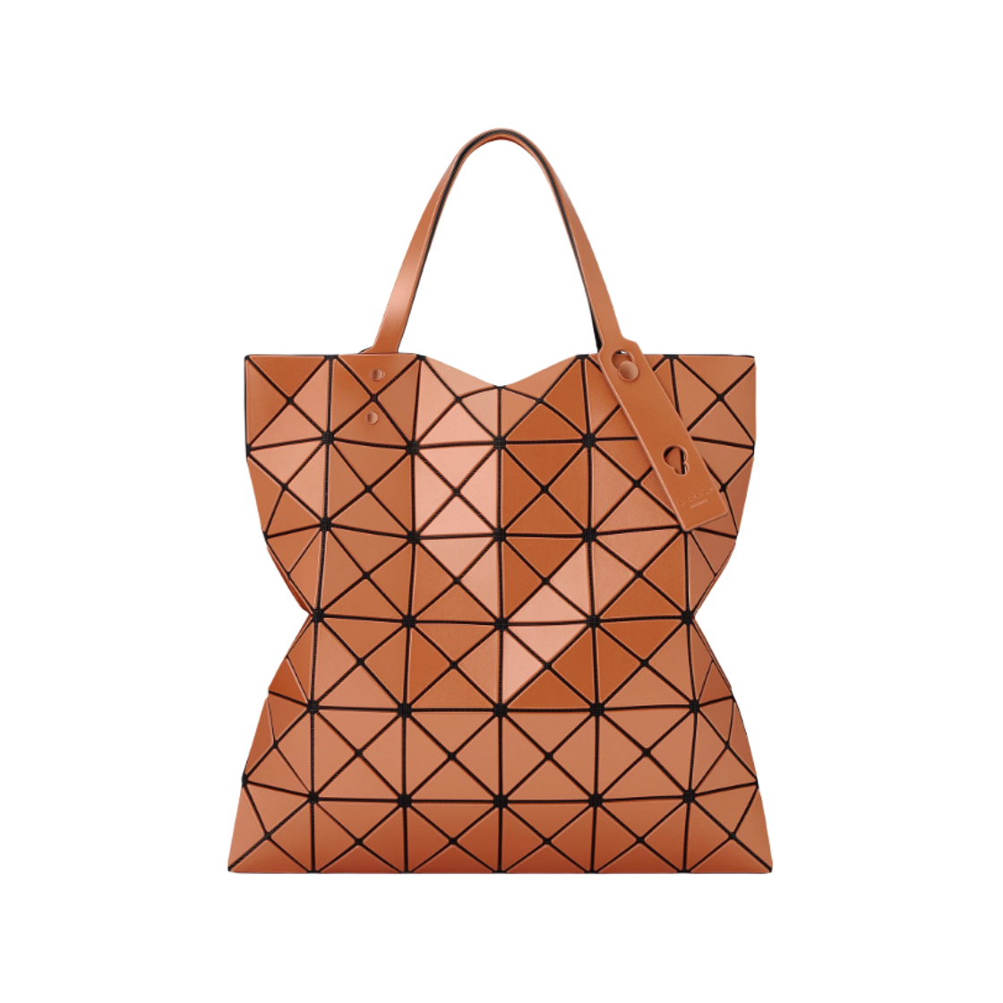 바오 바오 이세이 미야케 루센트 메탈릭 토트백 오렌지 브라운(Bao Bao Issey Miyake Lucent Metallic Tote Bag Orange Brown) - 1