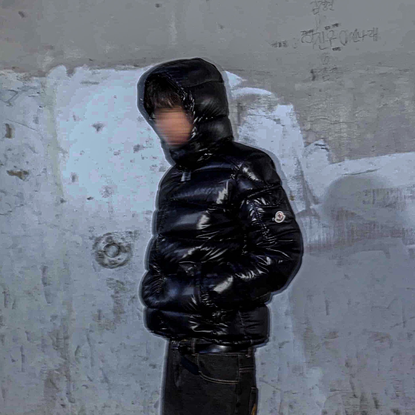 Moncler Maya Hooded Short Down Jacket Black - 25FW, Moncler Maya Short Down Jacket Black - 24FW 착용 스타일 - 1