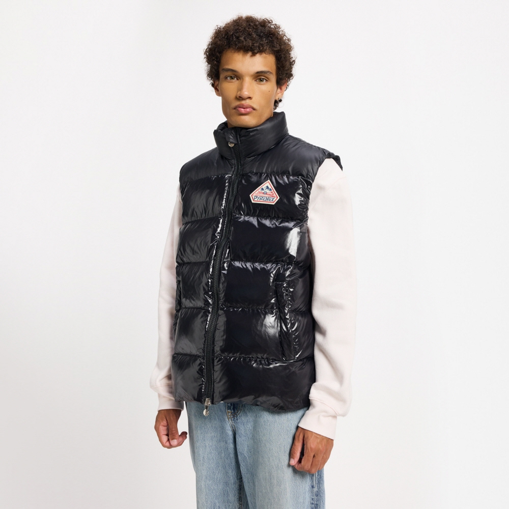 피레넥스 존 유니섹스 슬리브리스 다운 자켓 - 블랙(Pyrenex JOHN Unisex Sleeveless Down Jacket - Black) - 4