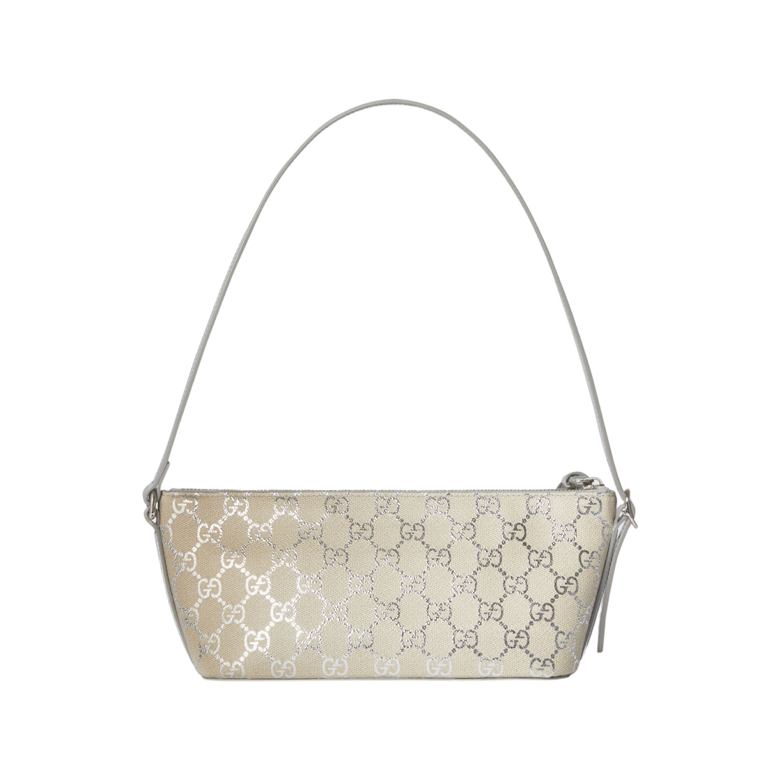 구찌 GG 엠블럼 스몰 숄더백 실버(Gucci GG Emblem Small Shoulder Bag Silver) - 3