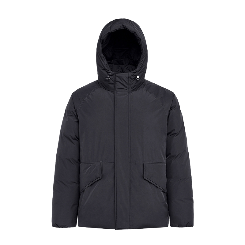피레넥스 (24FW) 코벌트 후디드 파카 자켓 - 블랙(Pyrenex (24FW) COVERT Hooded Parka Jacket - Black) - 1