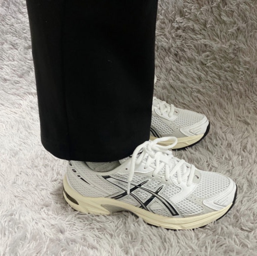Asics Gel-1130 White Cloud Grey 착용 스타일