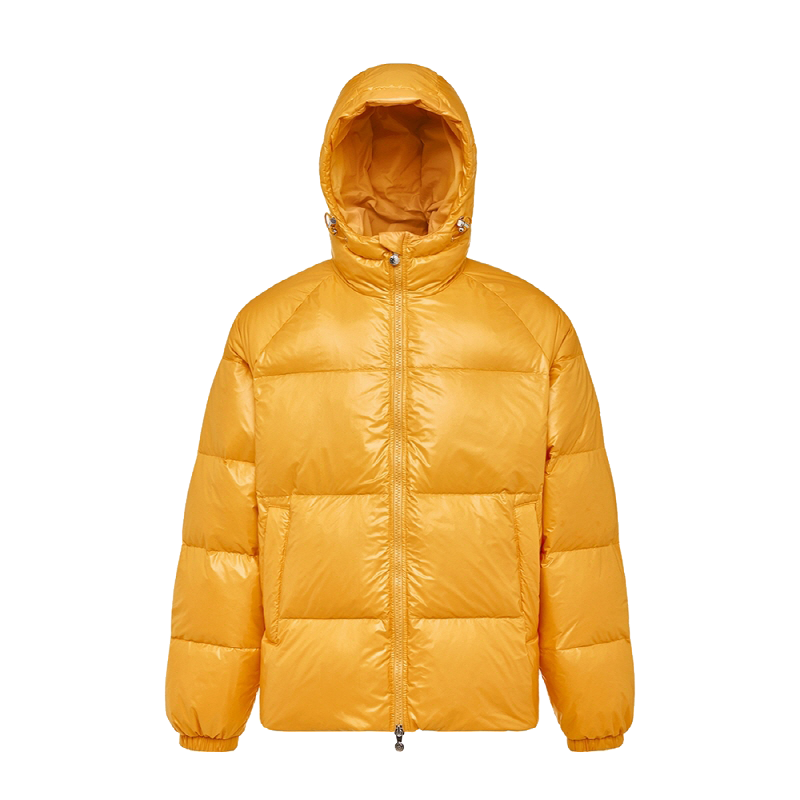 피레넥스 (24FW) 스텐 후디드 유니섹스 다운 자켓 - 카드뮴 옐로우(Pyrenex (24FW) STEN Hooded Unisex Down Jacket - Cadmium Yellow) - 1