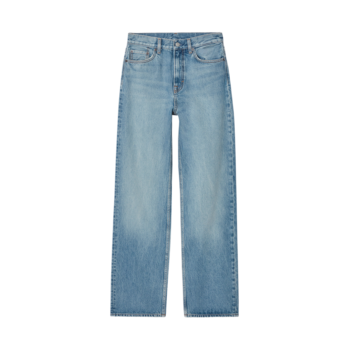 1161887010 (W) COS Column Straight Leg Jeans Light Blue