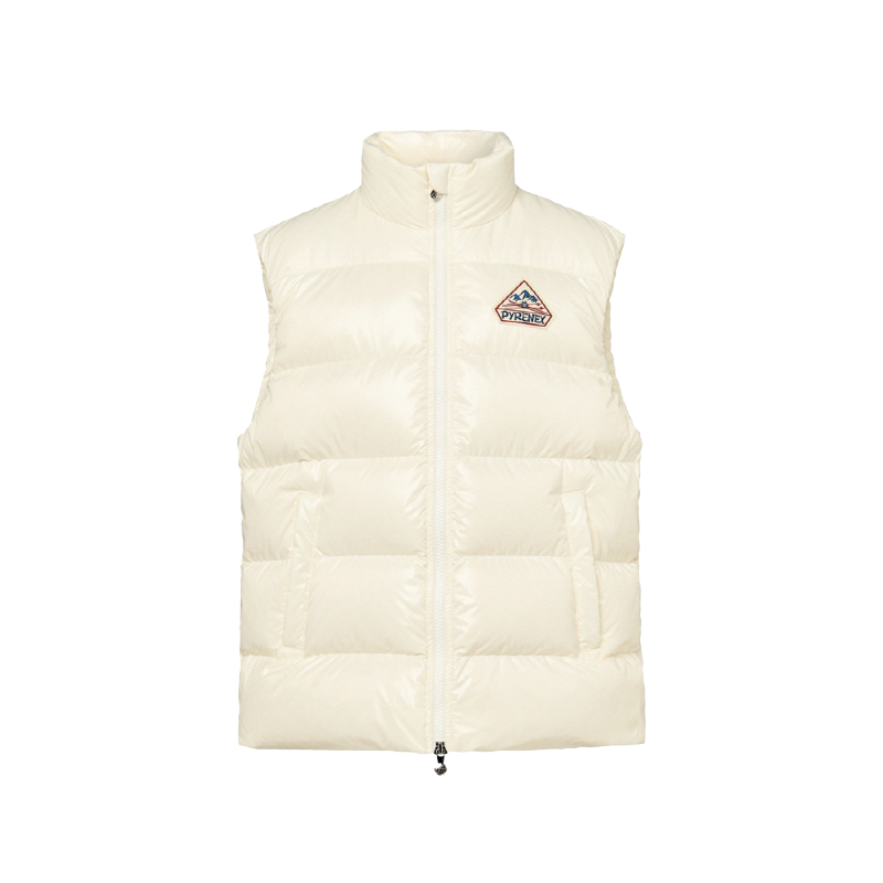 피레넥스 존 유니섹스 슬리브리스 다운 자켓 - 에쿰(Pyrenex JOHN Unisex Sleeveless Down Jacket - Ecume) - 1