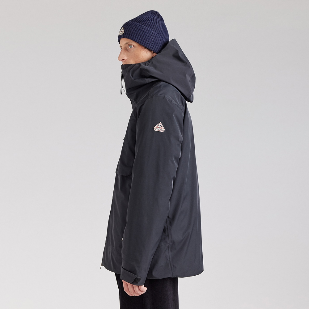 피레넥스 (24FW) 그래비티 2 워터프루프 파카 자켓 인 내추럴 다운 - 블랙(Pyrenex (24FW) GRAVITY 2 Waterproof Parka Jacket in natural down - Black) - 4
