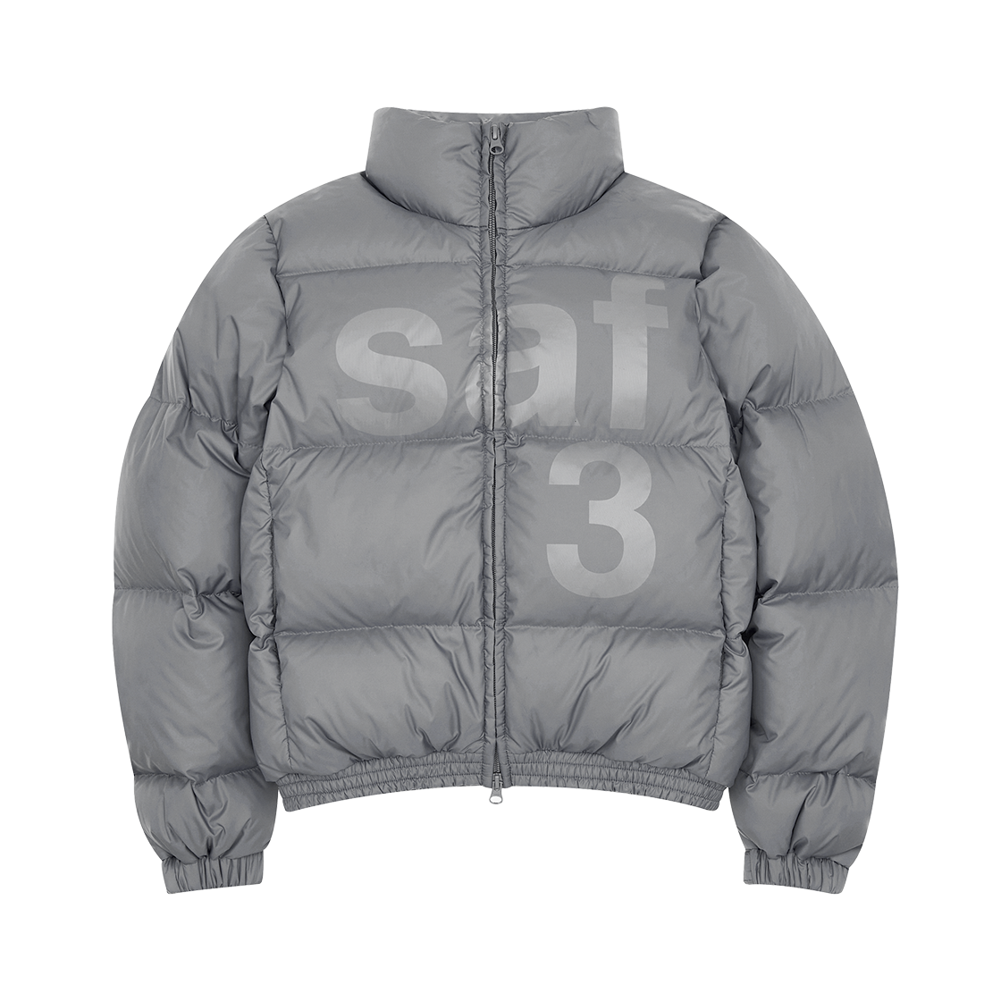 [예약 배송] 사파리스팟 1/2 베이직 사파리 다운 자켓 그레이