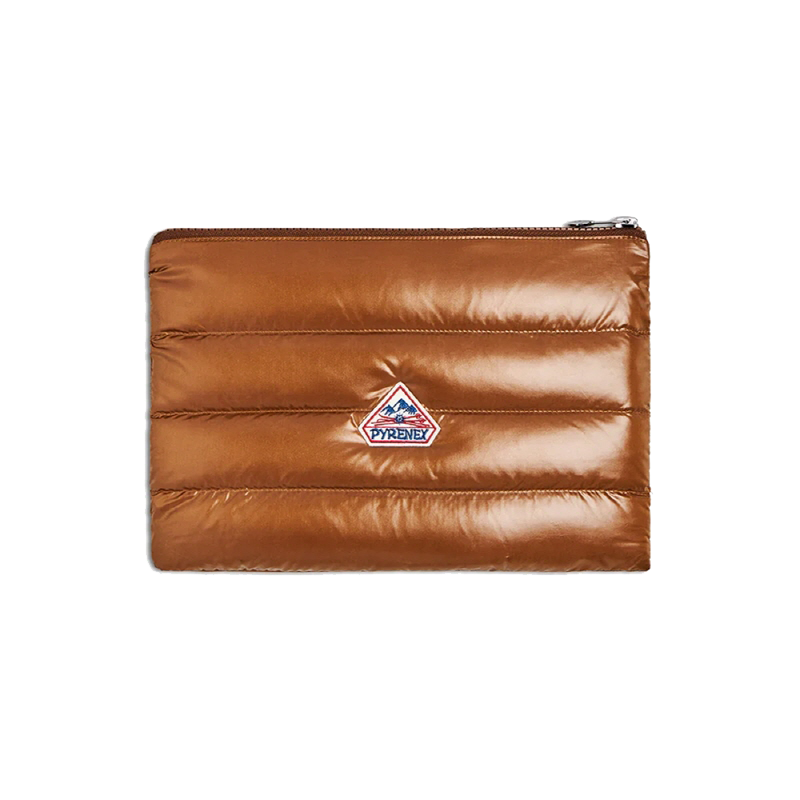 피레넥스 (24`s) 퀄티드 다운 파우치 빈티지 - 테라(Pyrenex (24's) Quilted Down Pouch Vintage - Terra)
