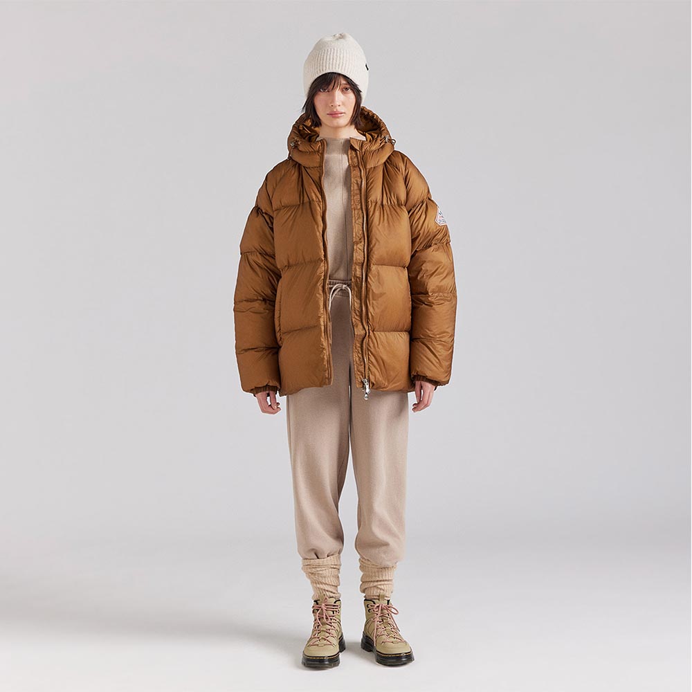 피레넥스 (24FW) 스텐 3 립스탑 후드 다운 자켓 - 브론즈 브라운(Pyrenex (24FW) STEN 3 RIPSTOP Hooded Down Jacket - Bronze Brown) - 3
