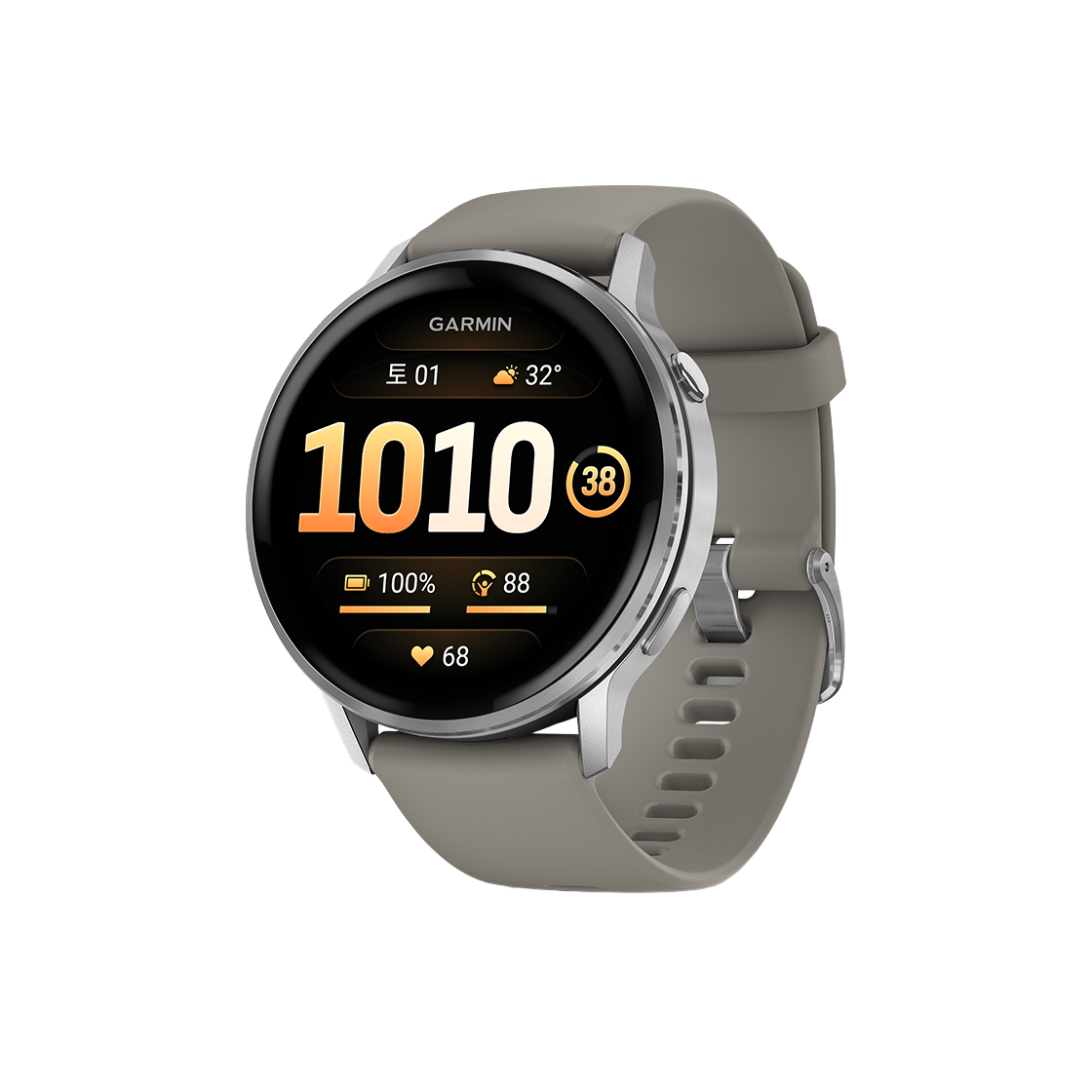 [10% 적립] 가민 베뉴 4 프리미엄 GPS 스마트워치 45mm 실버 그레이([10% 적립] Garmin Venu 4 GPS 45mm Black Silver+Gray)