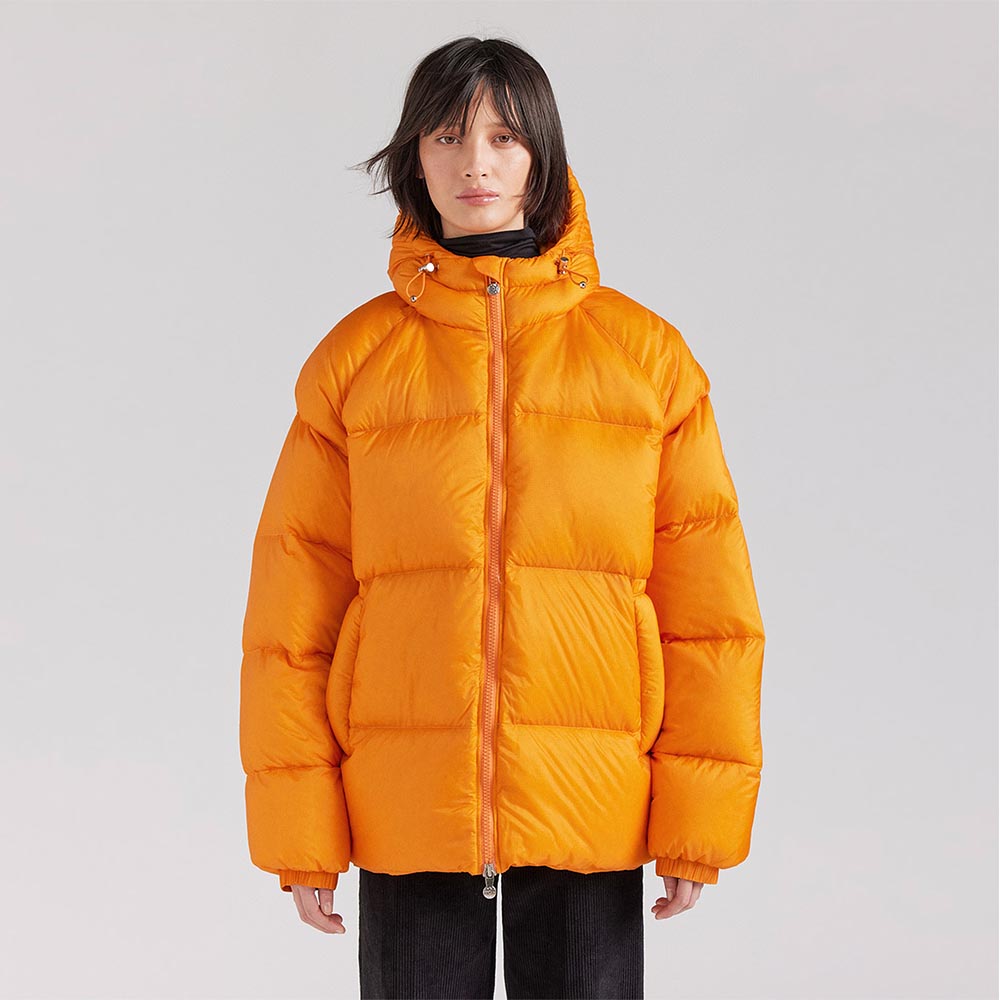 피레넥스 (24FW) 스텐 3 립스탑 후드 다운 자켓 - 카드뮴 옐로우(Pyrenex (24FW) STEN 3 RIPSTOP Hooded Down Jacket - Cadmium Yellow) - 5
