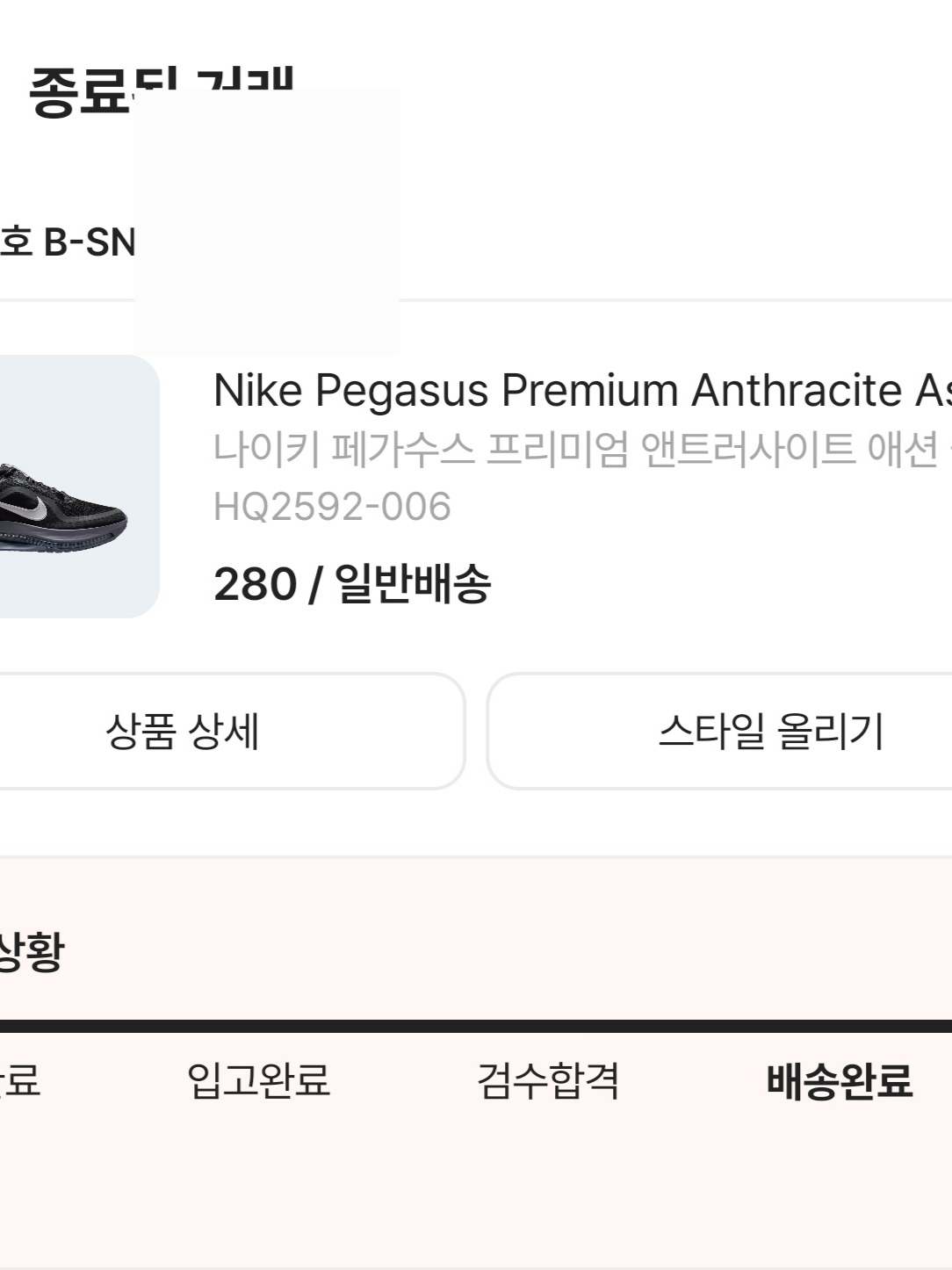 Nike Pegasus Premium Anthracite Ashen Slate 착용 스타일 - 2