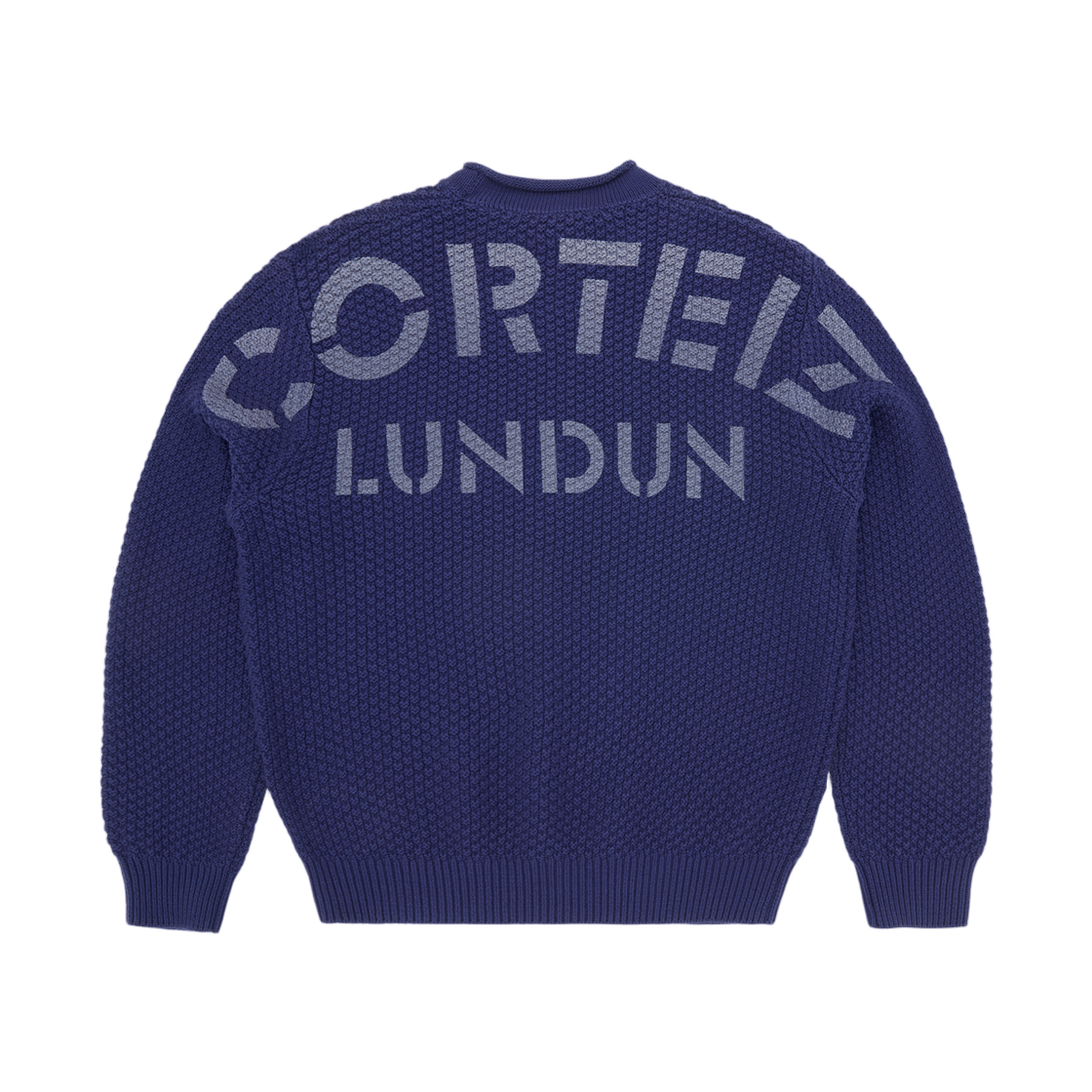 코르테이즈 게릴라즈 니트 스웨터 네이비(Corteiz Guerillaz Knit Sweater Navy)