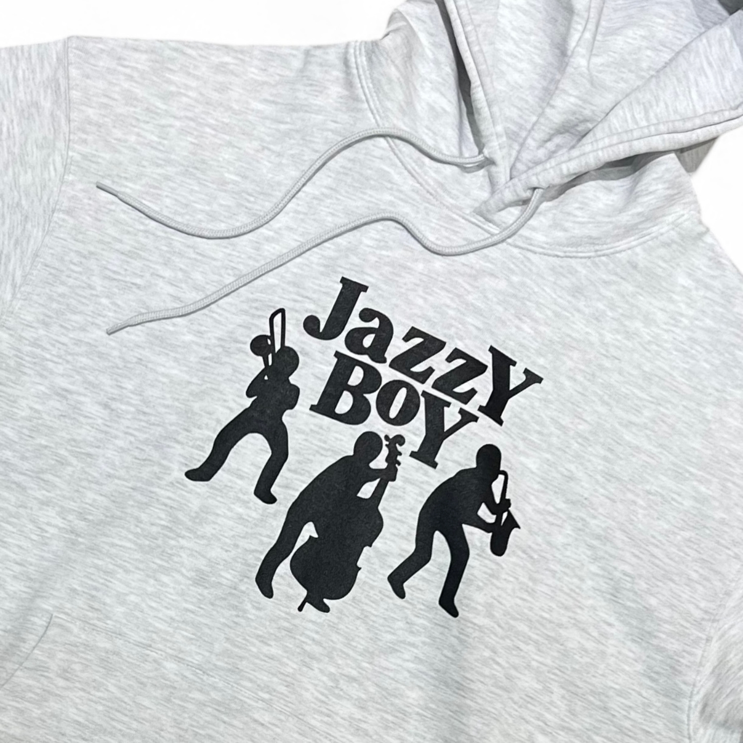 사운즈굿 재지 보이 후드 애쉬 그레이(Sounds Good JazzY BoY Hoodie Ash Grey) - 2