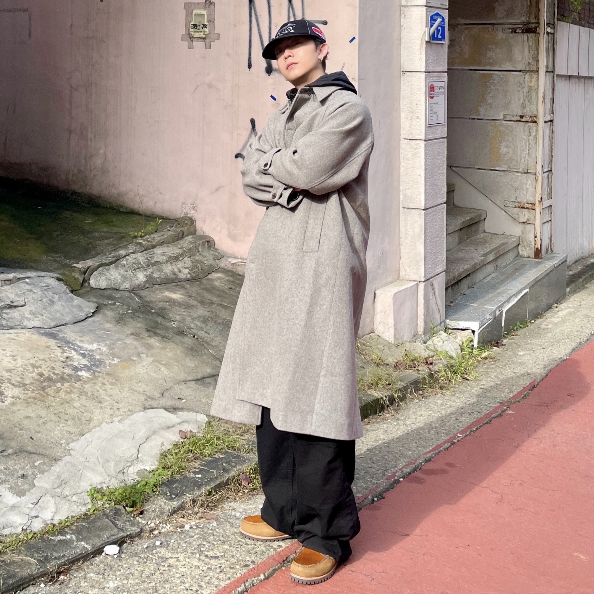 Timberland x END. Authentic 7 Eye Lug Boot Archive Foxtrot - Wide 착용 스타일 - 1