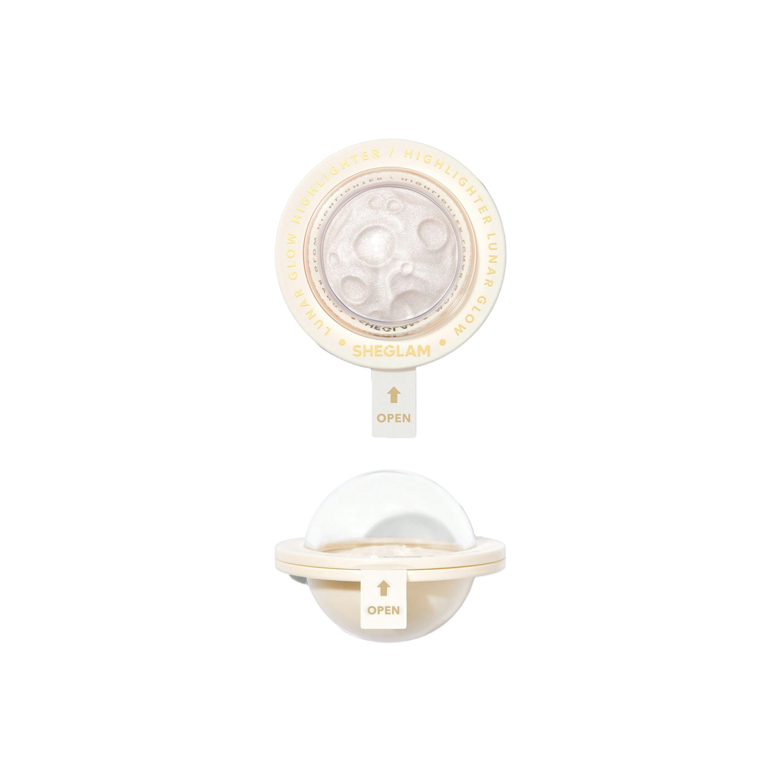 - Sheglam Lunar Glow Highlighter Vanilla Frost