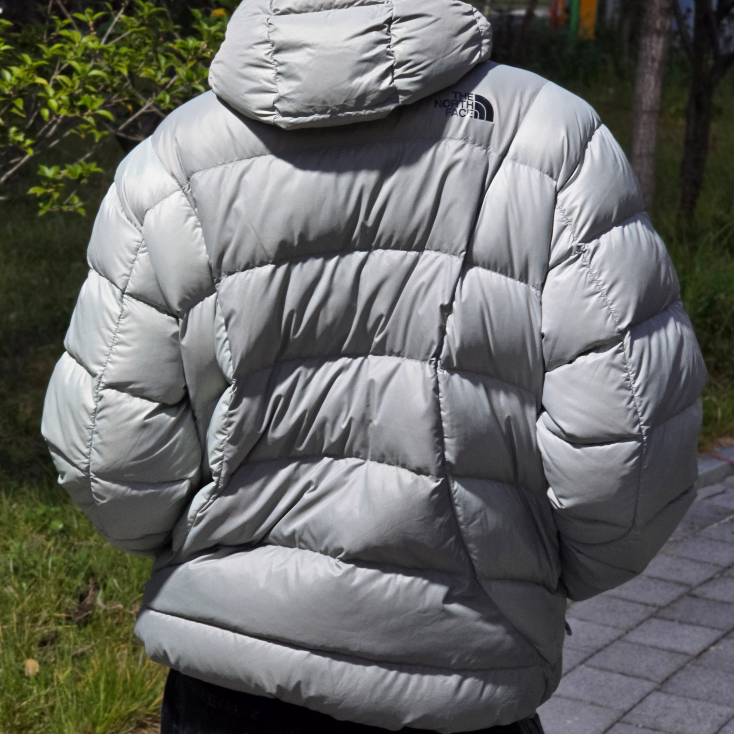 The North Face Ruta Down Jacket Light Khaki - 25SS 착용 스타일 - 2