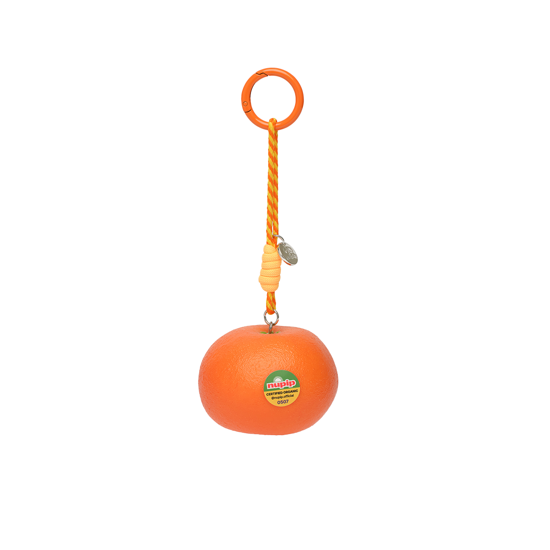 P00000DV NUPIP Tangerine Loop Keyring