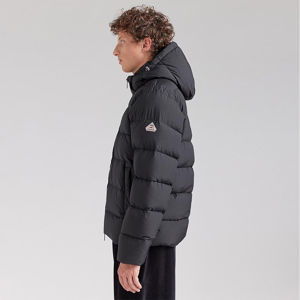 피레넥스 (24FW) 스파우트닉 미니 립스탑 2 후드 다운 자켓 - 블랙(Pyrenex (24FW) SPOUTNIC MINI RIPSTOP 2 Hooded Down Jacket - Black) - 4