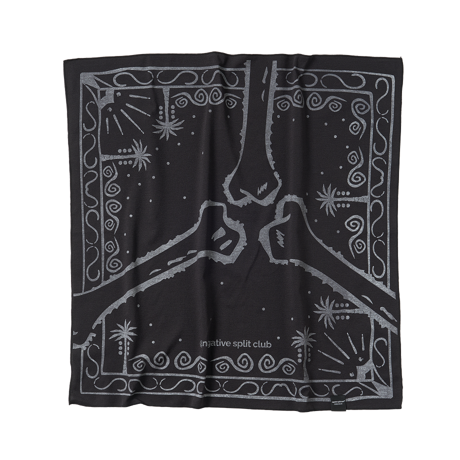 네거티브 스플릿 클럽 본 반다나 스위프트 프로 블랙(negative split club Bone Bandana Swift Pro Black)