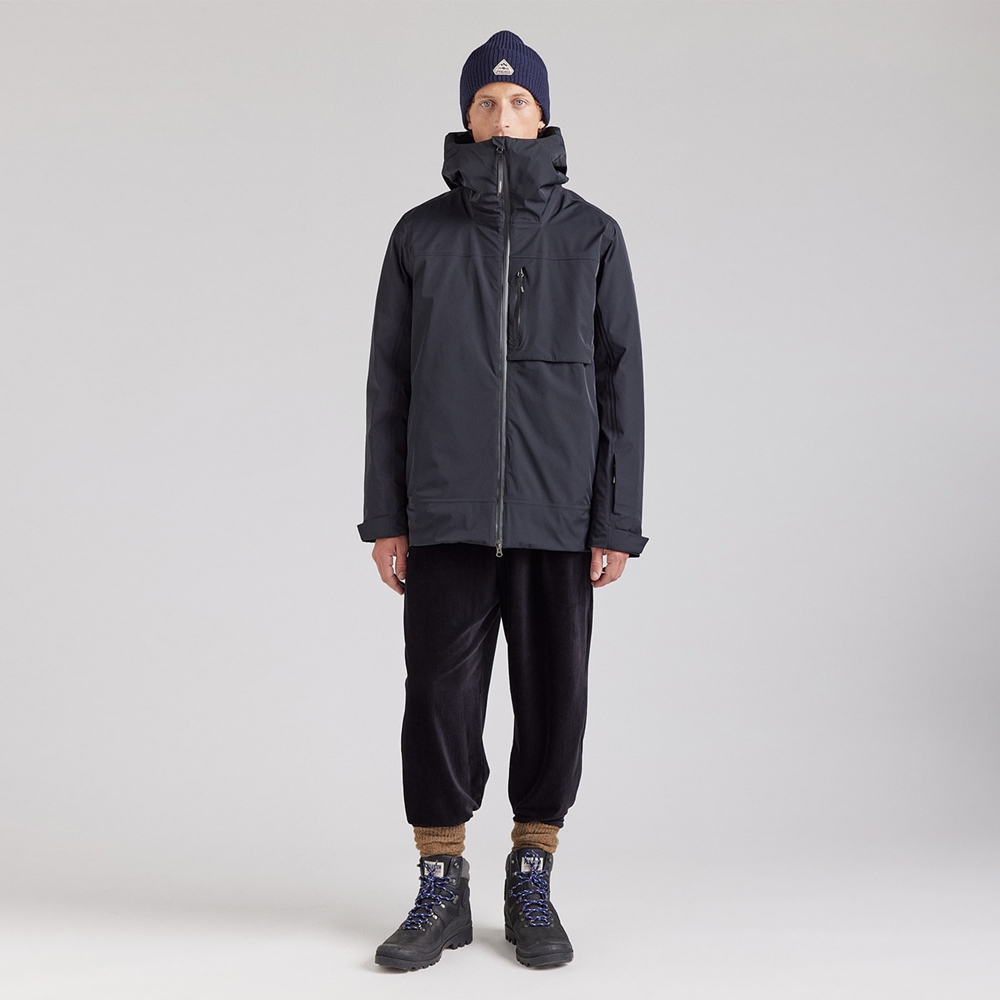 피레넥스 (24FW) 그래비티 2 워터프루프 파카 자켓 인 내추럴 다운 - 블랙(Pyrenex (24FW) GRAVITY 2 Waterproof Parka Jacket in natural down - Black) - 2