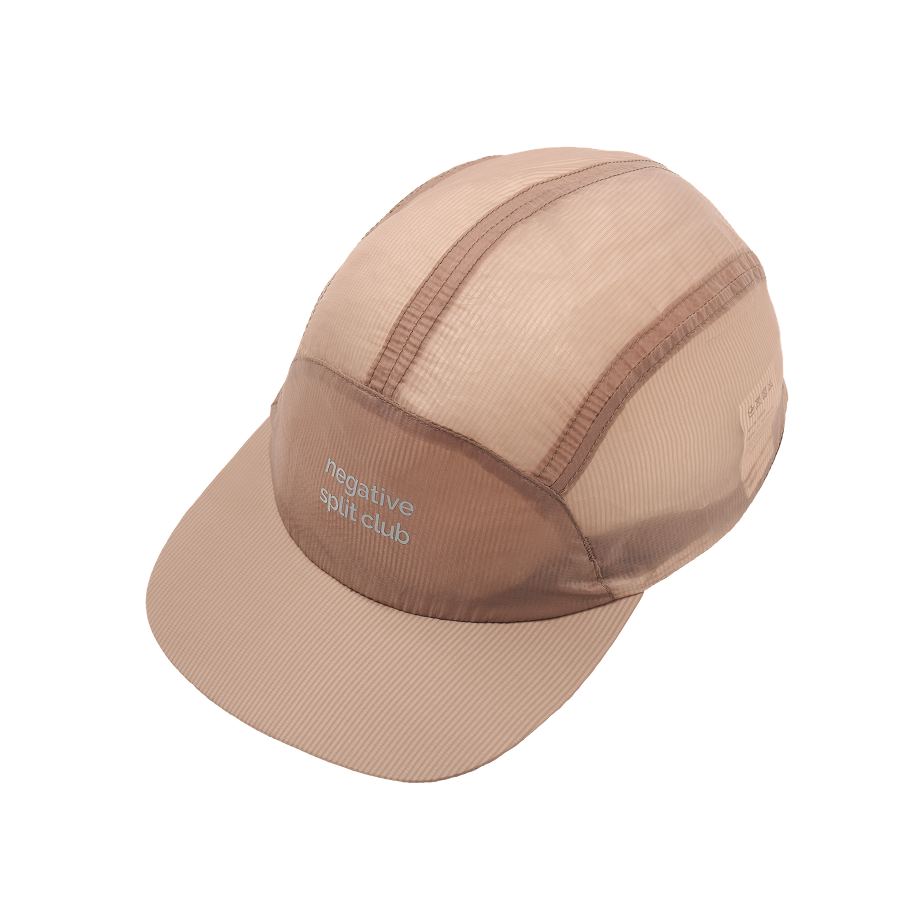 SA25BR-CP-002 negative split club Performance Light NSC Cap Brown