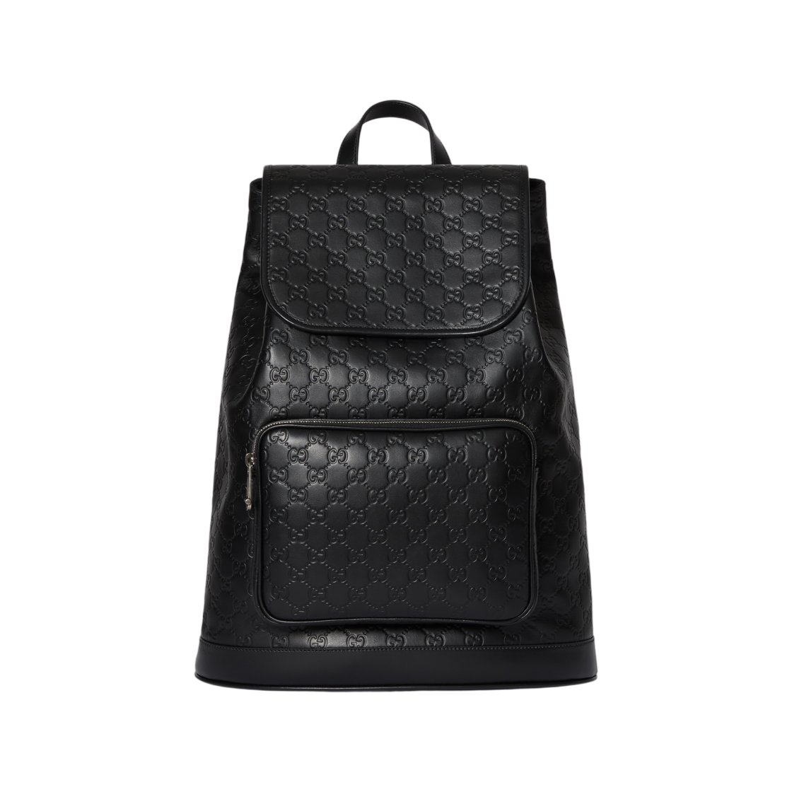 구찌 GG 엠블럼 미디움 백팩 블랙(Gucci GG Emblem Medium Backpack Black)