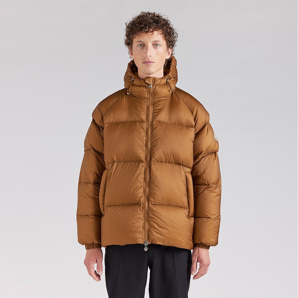 피레넥스 (24FW) 스텐 3 립스탑 후드 다운 자켓 - 브론즈 브라운(Pyrenex (24FW) STEN 3 RIPSTOP Hooded Down Jacket - Bronze Brown) - 4