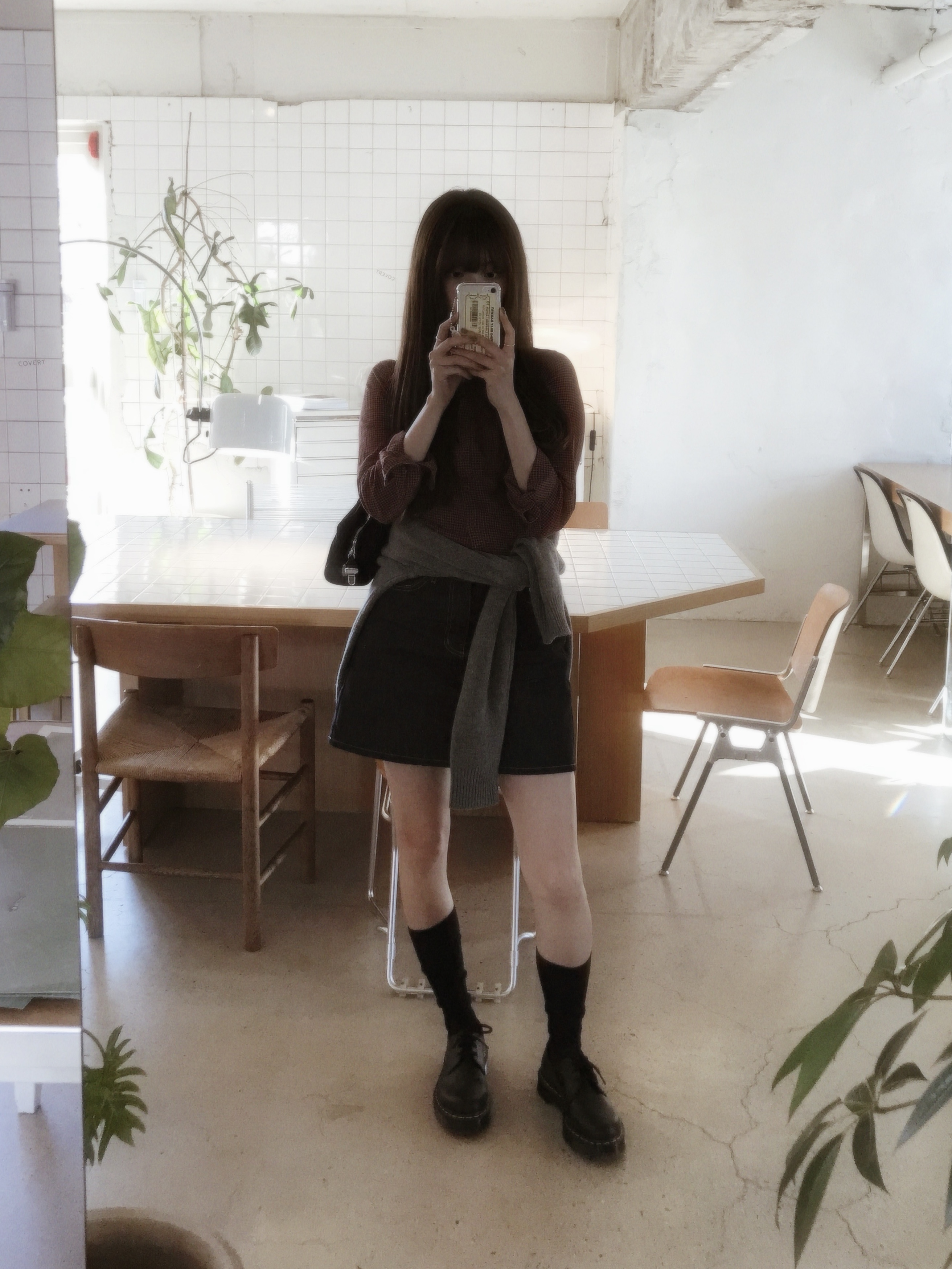 Dr. Martens 1461 Bex Black 착용 스타일 - 1