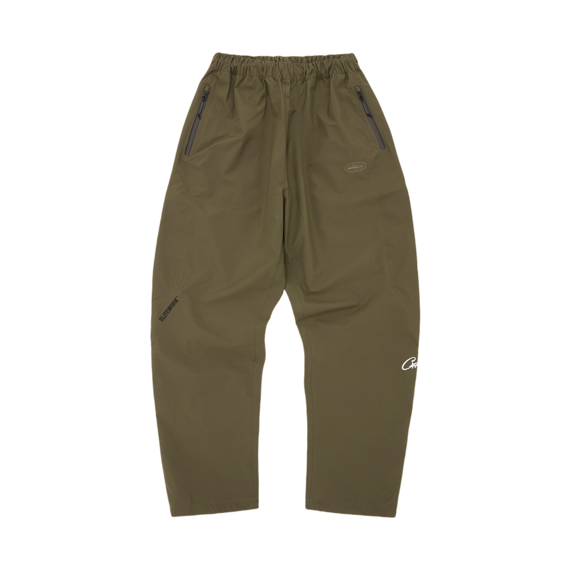 - Corteiz Elitework Waterproof Shell Pant Khaki