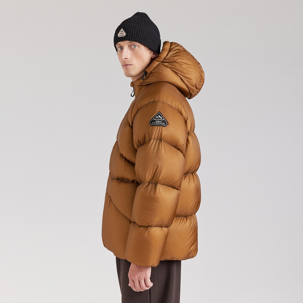 피레넥스 (24FW) 스텔라 후디드 파카 자켓 - 브론즈 브라운(Pyrenex (24FW) STELLAR Hooded Parka Jacket - Bronze Brown) - 4