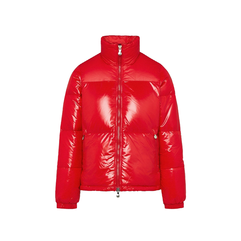 피레넥스 골딘 숏 앤 샤이니 다운 자켓 - 루지(Pyrenex GOLDIN Short and Shiny Down Jacket - Rouge)