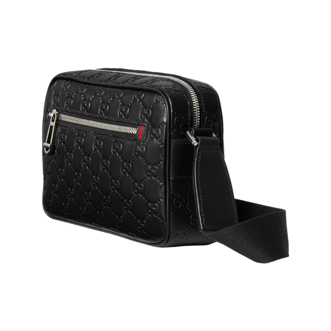 구찌 GG 엠블럼 스몰 크로스바디백 블랙(Gucci GG Emblem Small Crossbody Bag Black) - 2