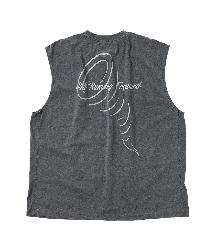 네거티브 스플릿 클럽 소로나 피그먼트 허리케인 싱글렛 차콜(negative split club Sorona Pigment Hurricane Singlet Charcoal)