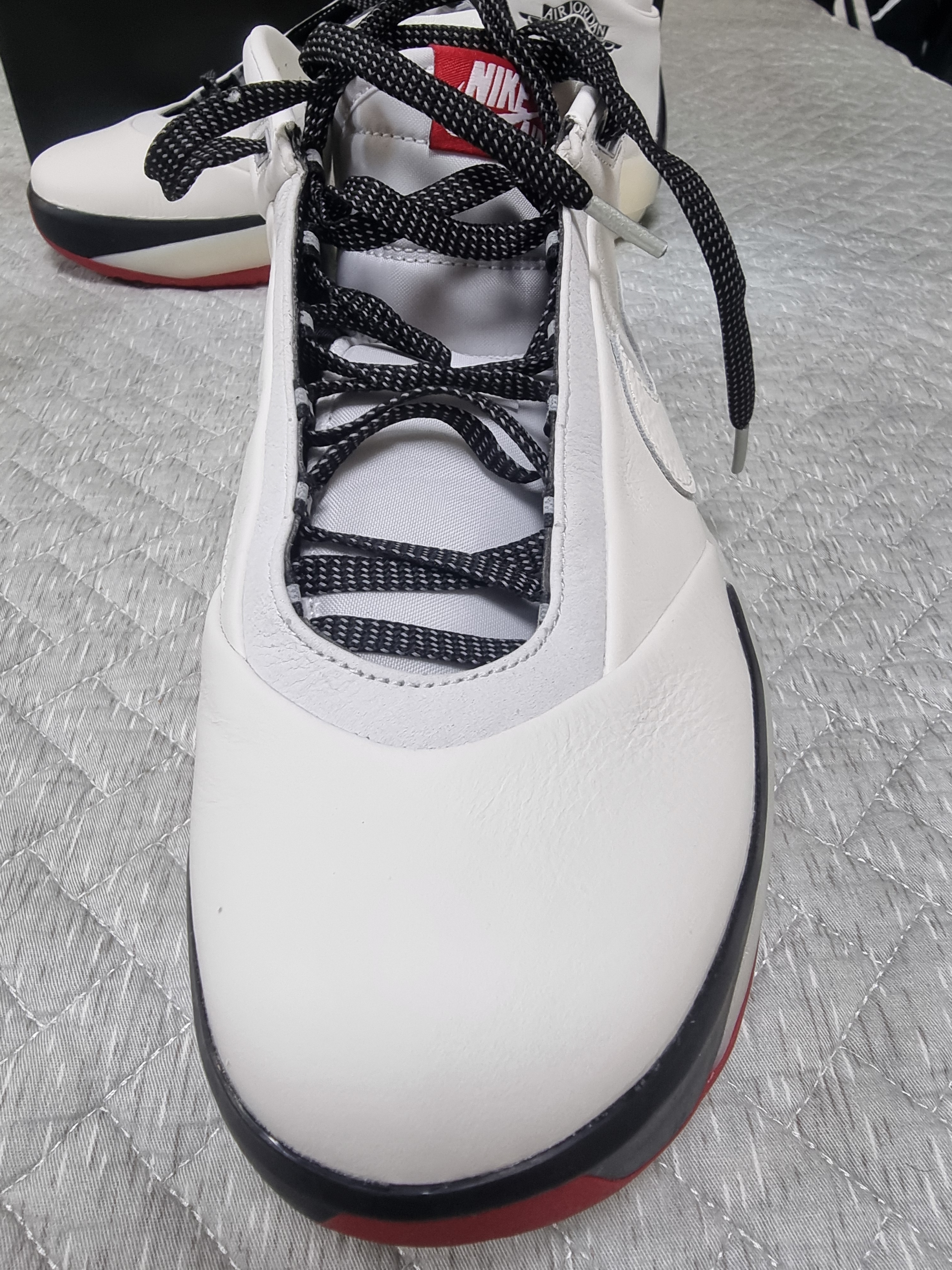 Jordan 40 PF Chicago Sail White 착용 스타일 - 3