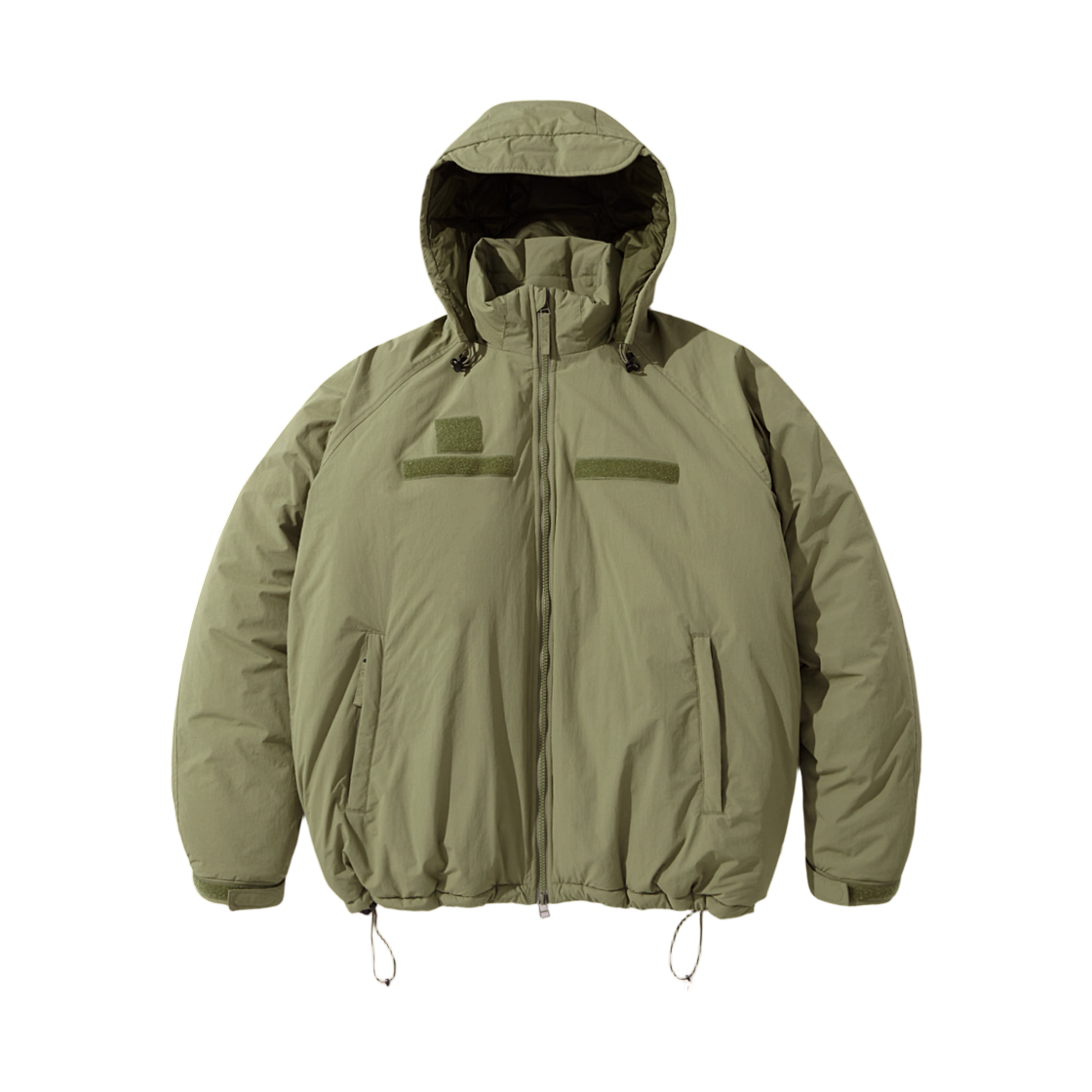 아웃스탠딩 프리마로프트 레벨 7 쇼트 파카 세이지 그린(Outstanding Primaloft Level 7 Short Parka Sage Green)