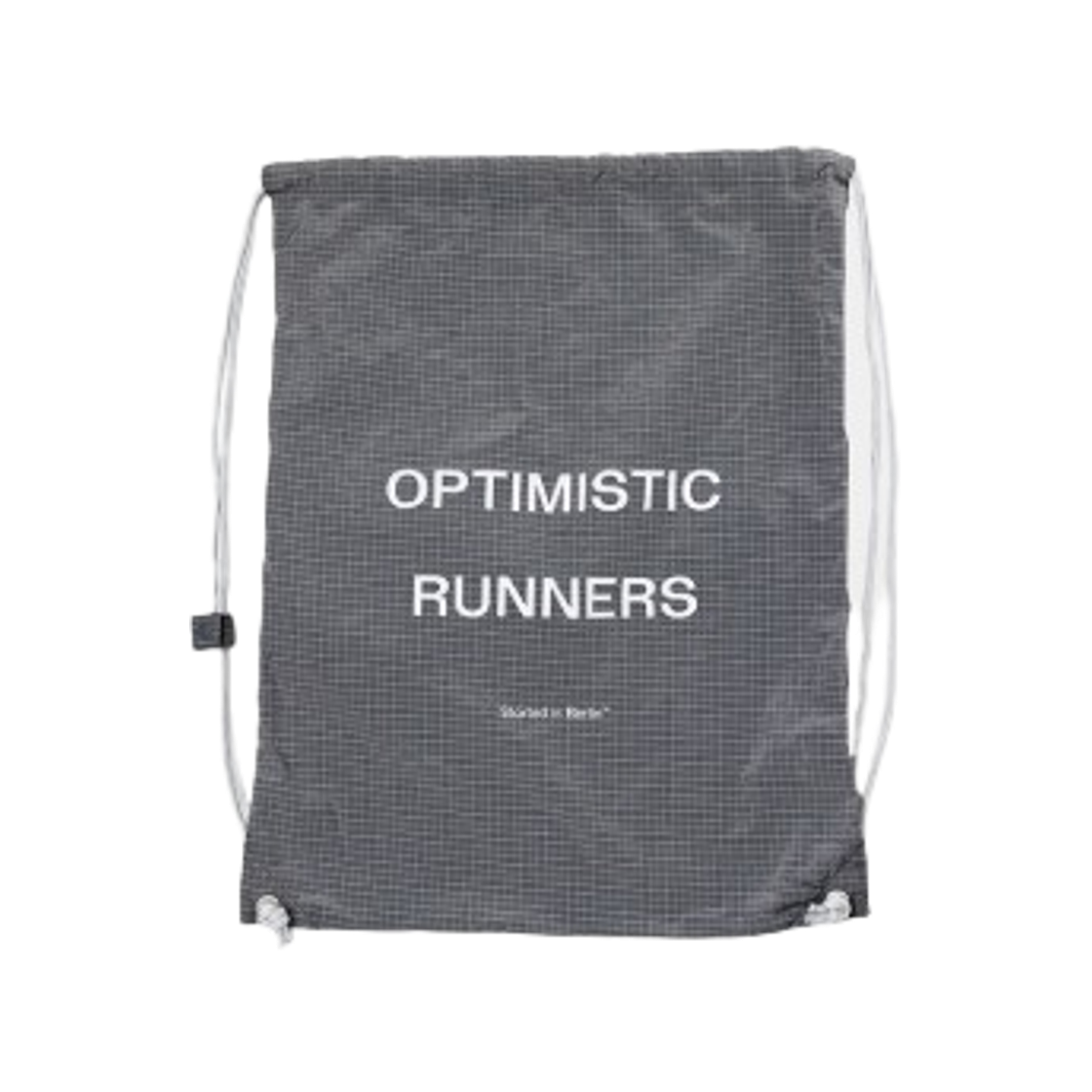 - Optimistic Runners Shopper Bag Dark Grey
