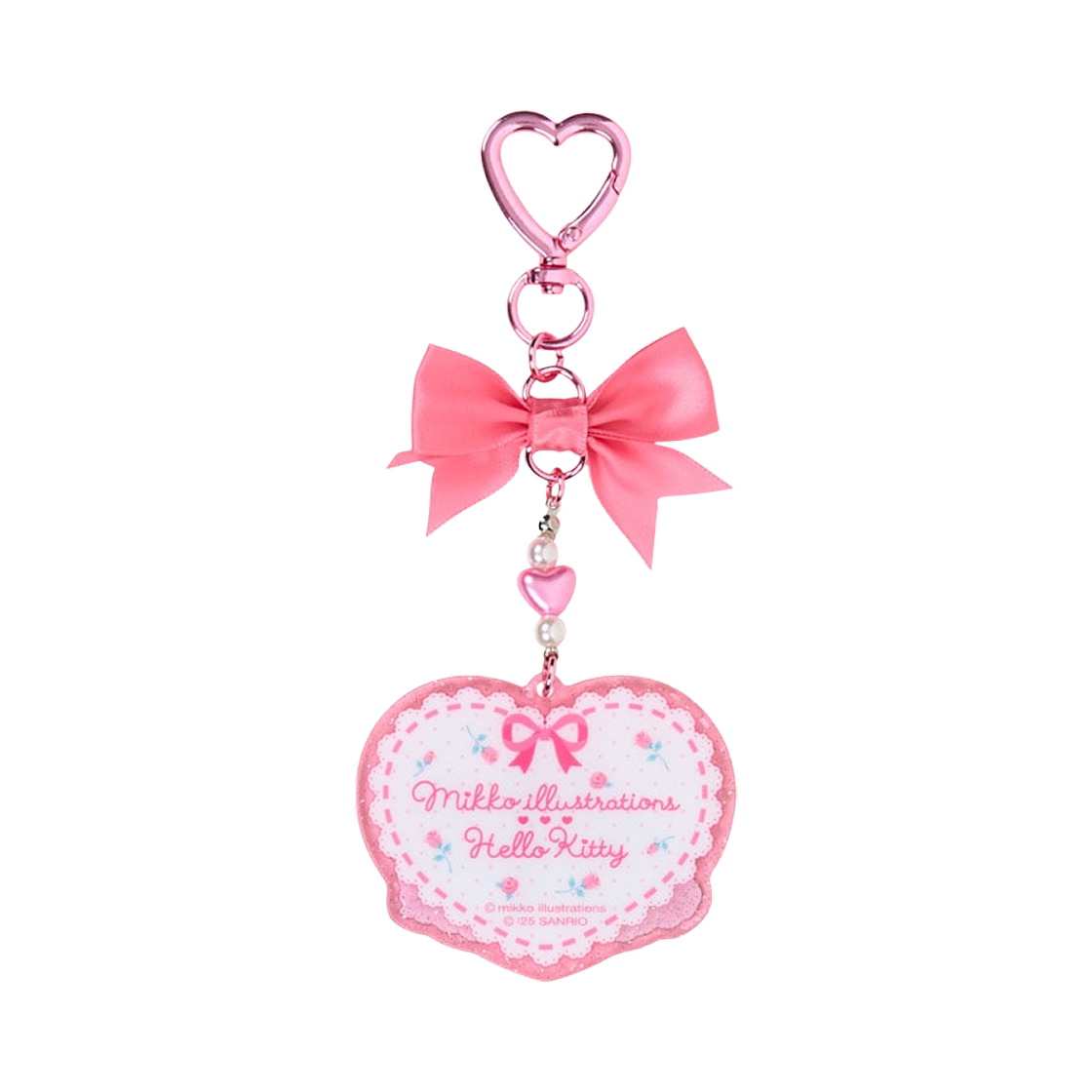 산리오 헬로 키티 미코 일러스트레이션 아크릴 키체인(Sanrio x Mikko Illustrations Hello Kitty Acrylic Keychain) - 2