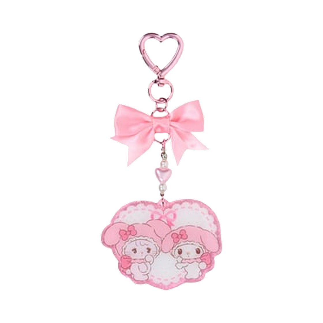 산리오 마이 멜로디 미코 일러스트레이션 아크릴 키체인(Sanrio x Mikko Illustrations My Melody Acrylic Keychain) - 1