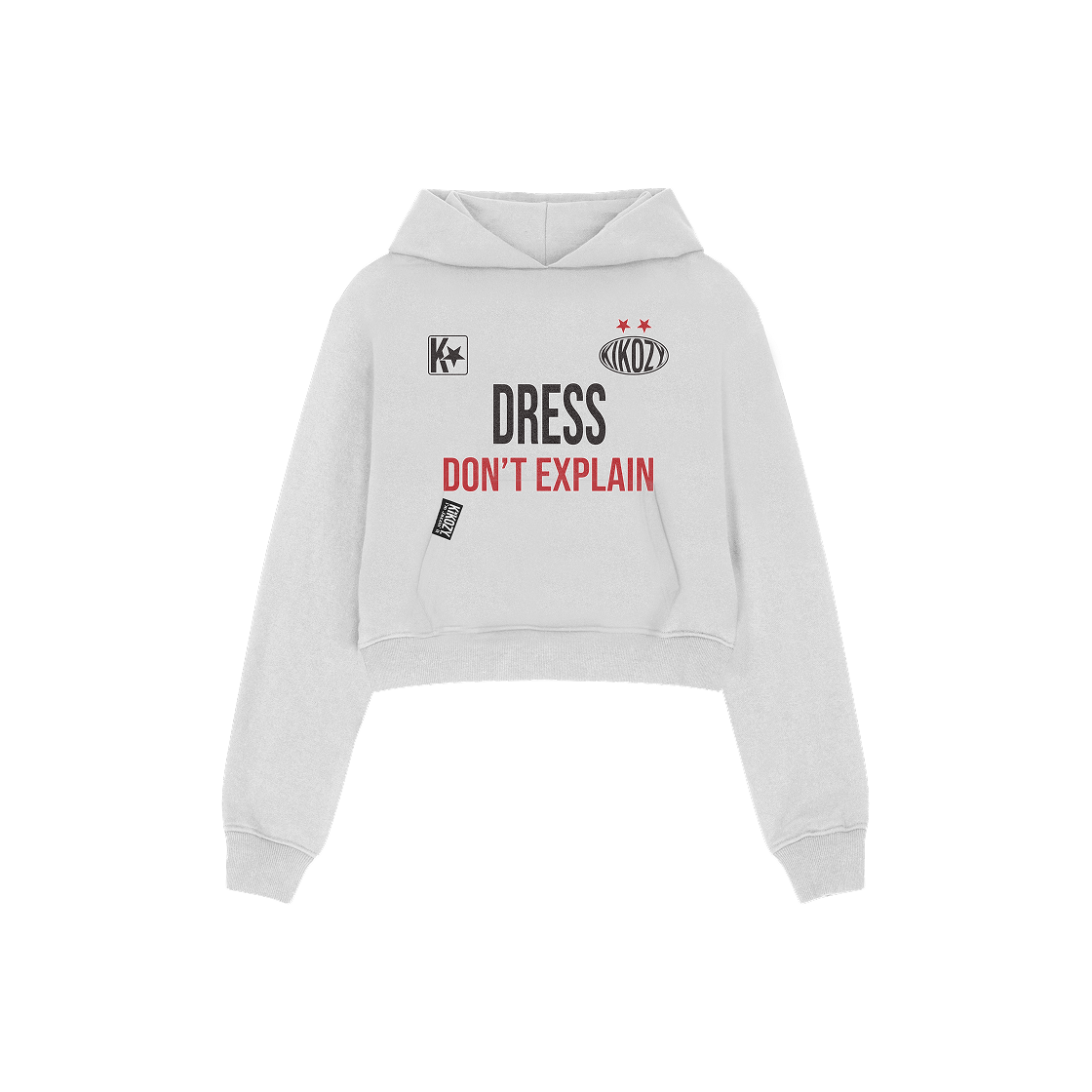 S35578 [KREAM 단독] Kikozy Don't Explain Uniform Hoodie Melange(W)