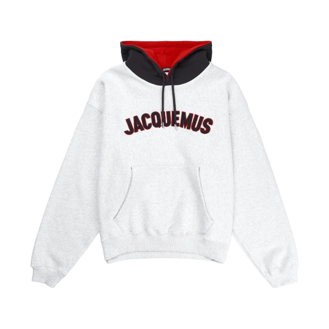 자크뮈스 르 후디 베이스볼 후드 그레이(Jacquemus Le Hoodie Baseball Hoodie Grey) - 1