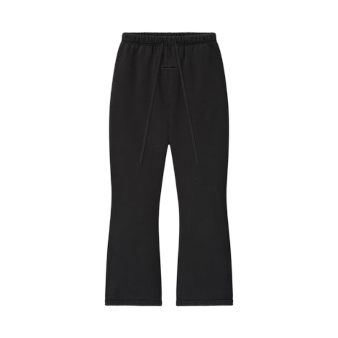 (W) 에센셜 헤비 플리스 플레어 스웨트팬츠 빈티지 블랙 - 25FW((W) Essentials  Heavy Fleece Flare SweatPants Vintage Black - 25FW) - 1