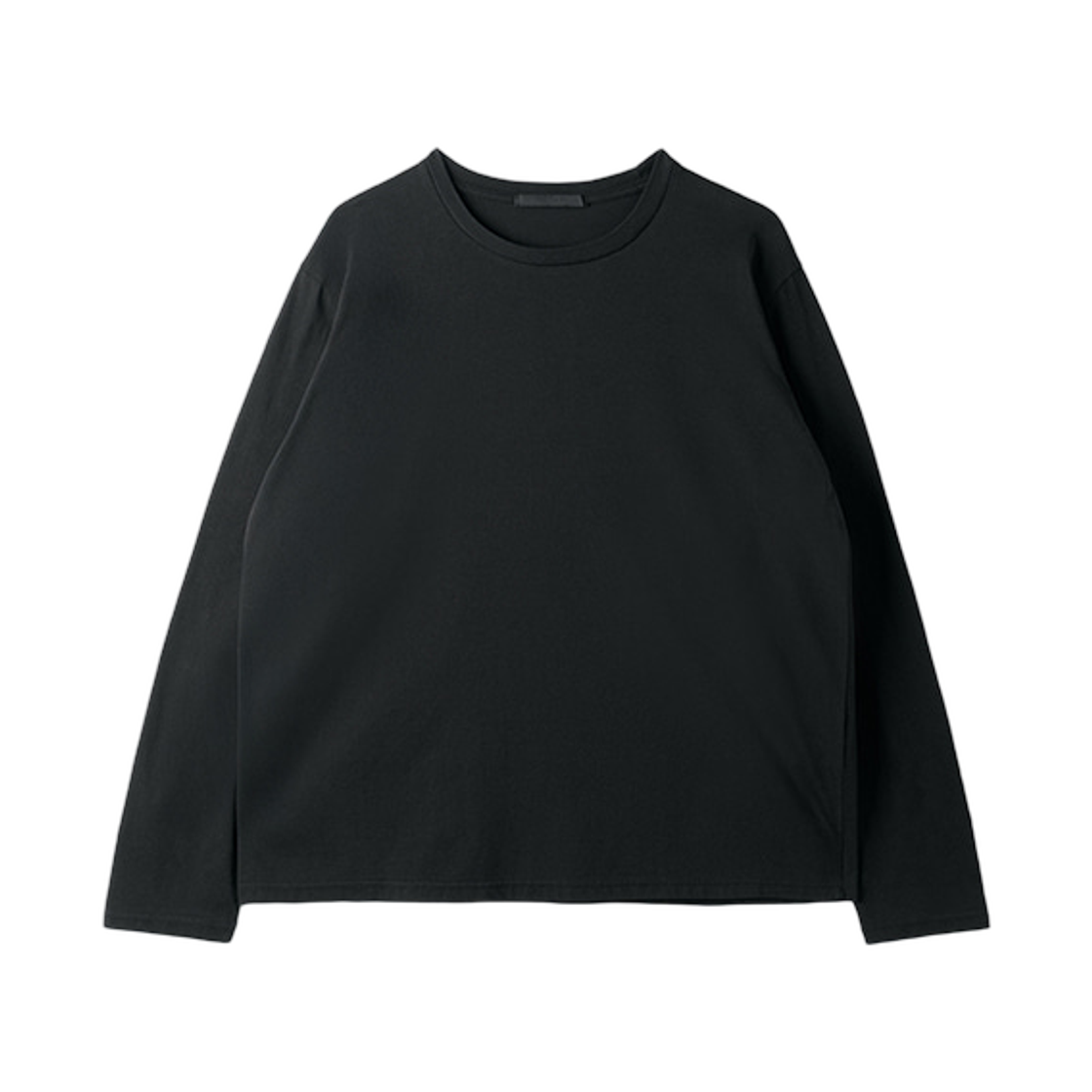 에이치태 90s 베이스먼트 롱슬리브 티셔츠 레이븐 블랙(HTAE 90s Basement Long Sleeve T-Shirts Raven Black)