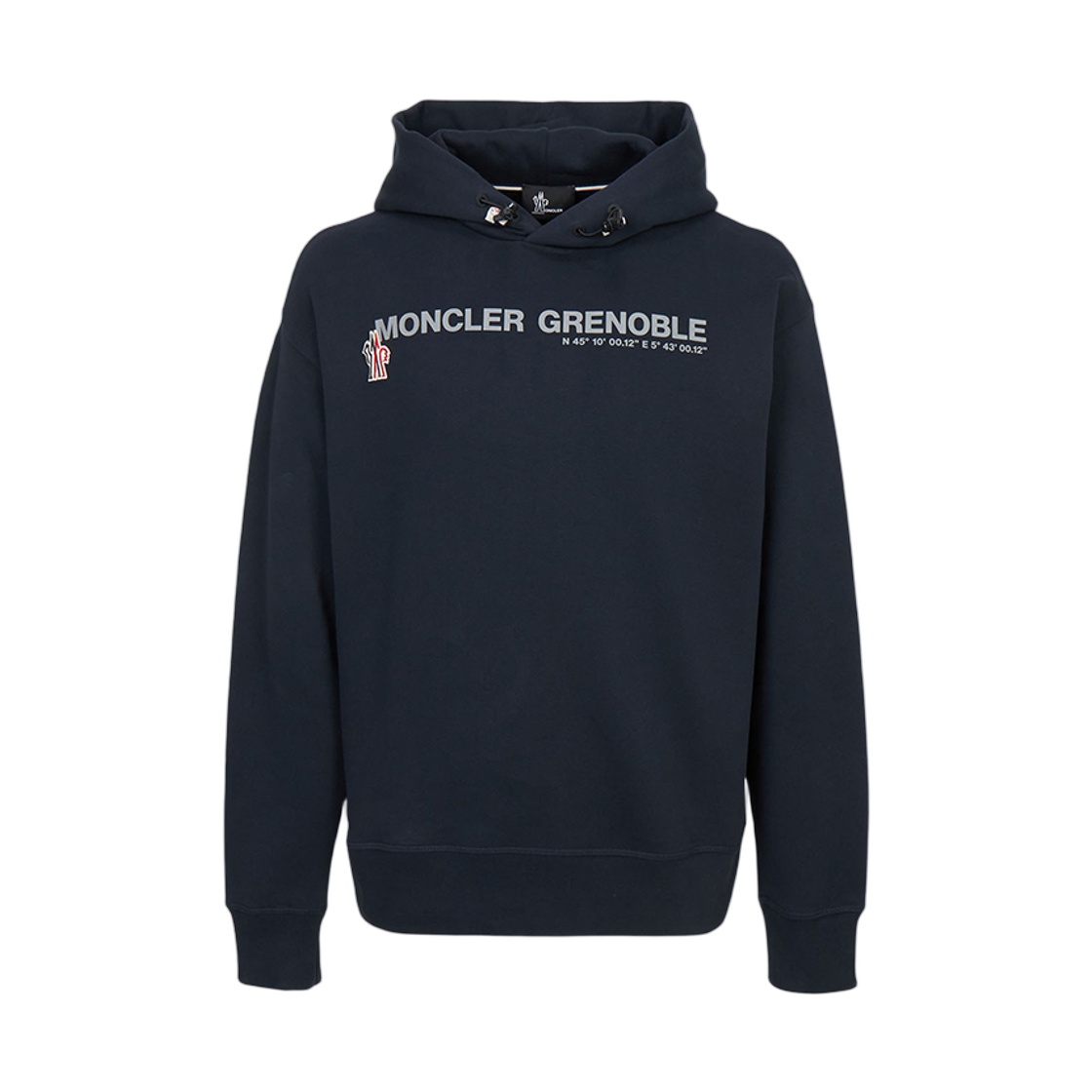몽클레어 그레노블 플리스 후드 스웨트셔츠 네이비 - 25FW(Moncler grenoble Fleece Hood Sweatshirt Navy - 25FW)