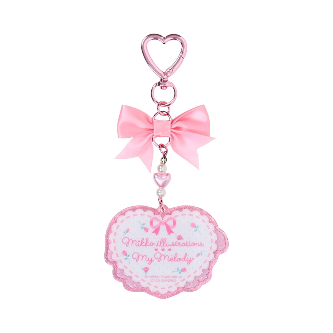 산리오 마이 멜로디 미코 일러스트레이션 아크릴 키체인(Sanrio x Mikko Illustrations My Melody Acrylic Keychain) - 2