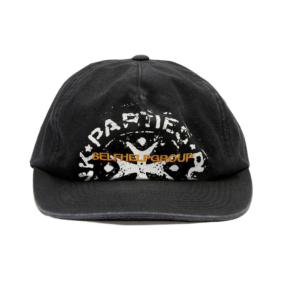 PDP251CP04ABKF Punch Drunk Parties Spray 5 Panel Cap BLACK