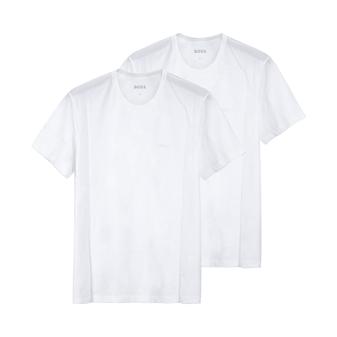 휴고 보스 베이직 티셔츠 화이트 (2개입)(Hugo Boss Basic T-Shirt White (2 Pack))